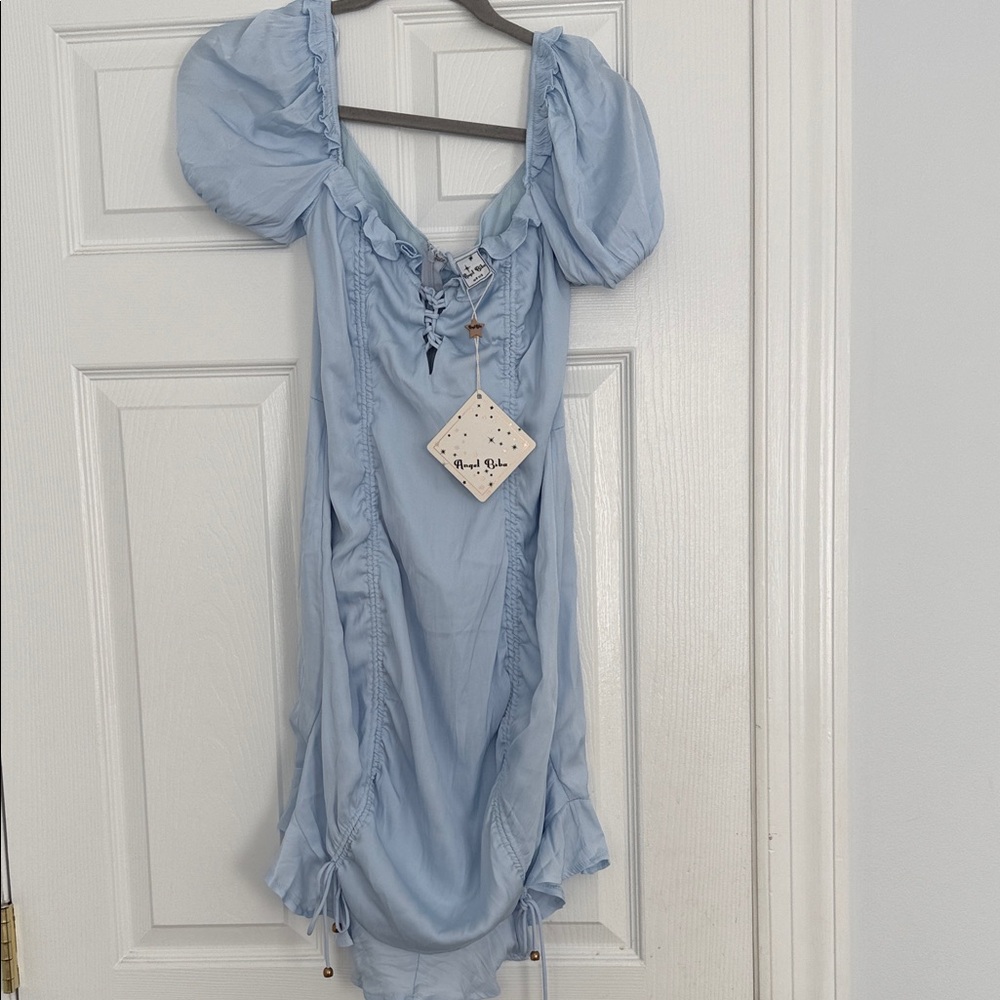 Angel Biba Light Blue Dress